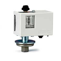 Pressostato F&C - B12BN - campo 0,2-2 Bar - IP40 - Differenziale Regolabile 0,1 - 0,5 Bar - Attacco inox aisi 304L 1/4" Gas Femmina - Membrana inox aisi 304L
