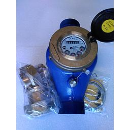Contalitri a getto multiplo DS TRP - 2" + reed K=1 cavo 1 mt. + kit raccordi - Q3=25MC/H - MID - L=300mm