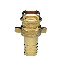 Raccordo P/Gomma Ottone 3 Pezzi Diritto Sede Conica - Maschio 2" x 60 mm
