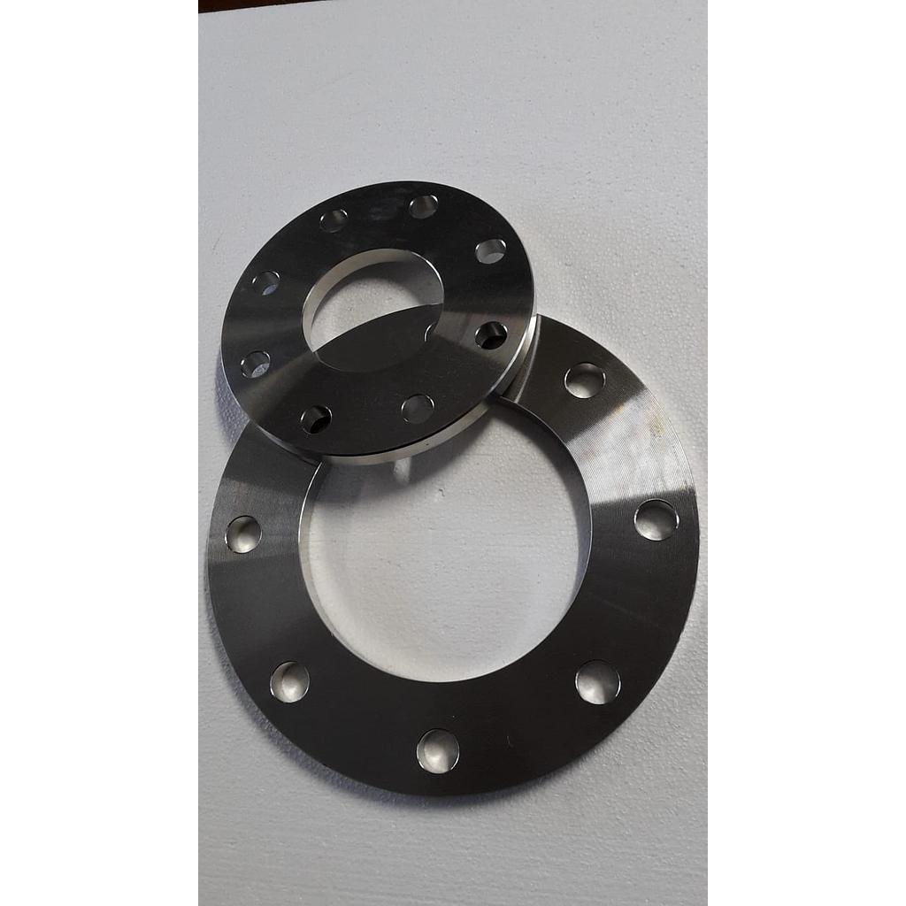 Flangia piana Forgiata inox 304L PN16 DN200 - De=340 - Spessore Ridotto 16mm