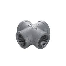 Croce inox aisi 316 - Filettata FFFF Gas 3/4&#34;