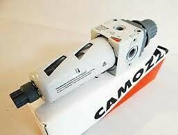 Filtro - Riduttore Aria Compressa filettato FF Gas 3/8" - campo 0,5 - 10 Bar - Mod. MC238-D00 - CAM
