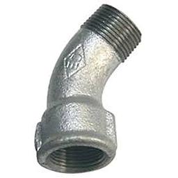 Curva ghisa zincata 45° MF - 2" - Fig.40