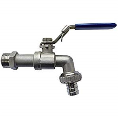 Valvola a Sfera P/GOMMA Inox Aisi 316 - 1/2&#34; - Art.1026-GT