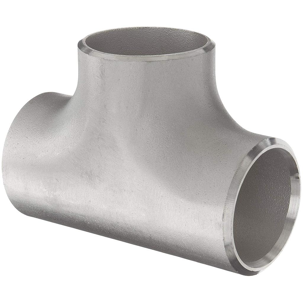 Tee a Saldare Inox AISI 304/304L ASTM A403 SCH 10S - 26,7 x 2,11 mm - 3/4"