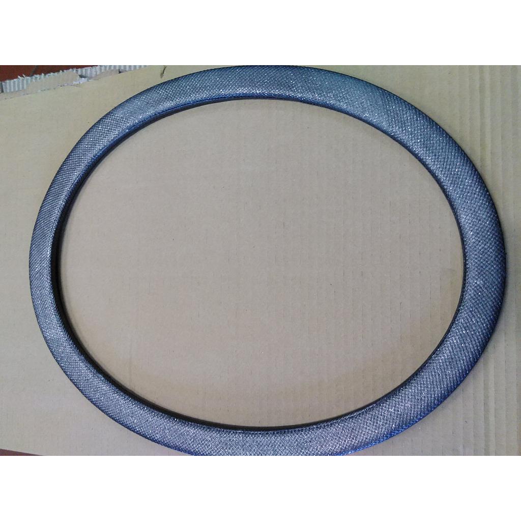 Passo uomo ovale , in tessuto P.A.N Preox - Armato e Grafitato - Temp.max 300°C - 390-290x30x10