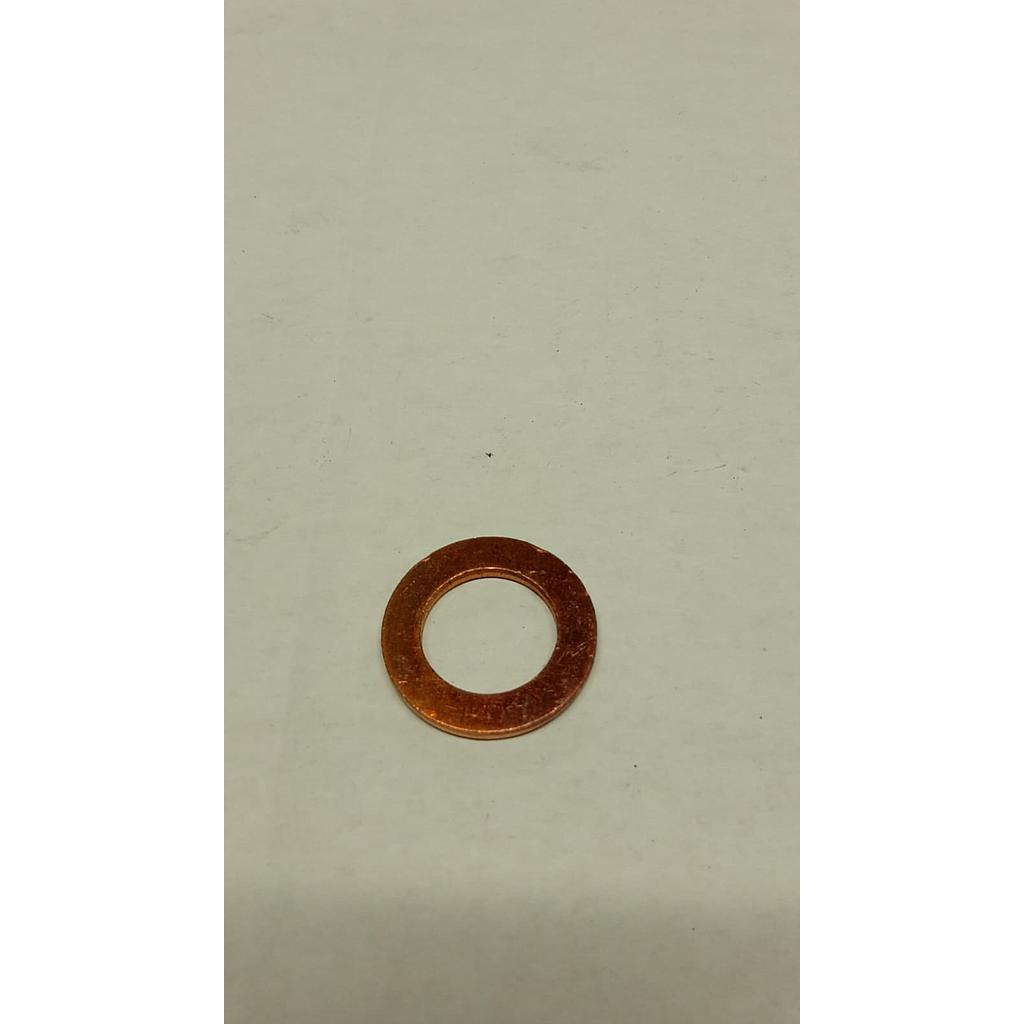 Anello rame portalivello dimens. 23 x 14,5 x 2 mm