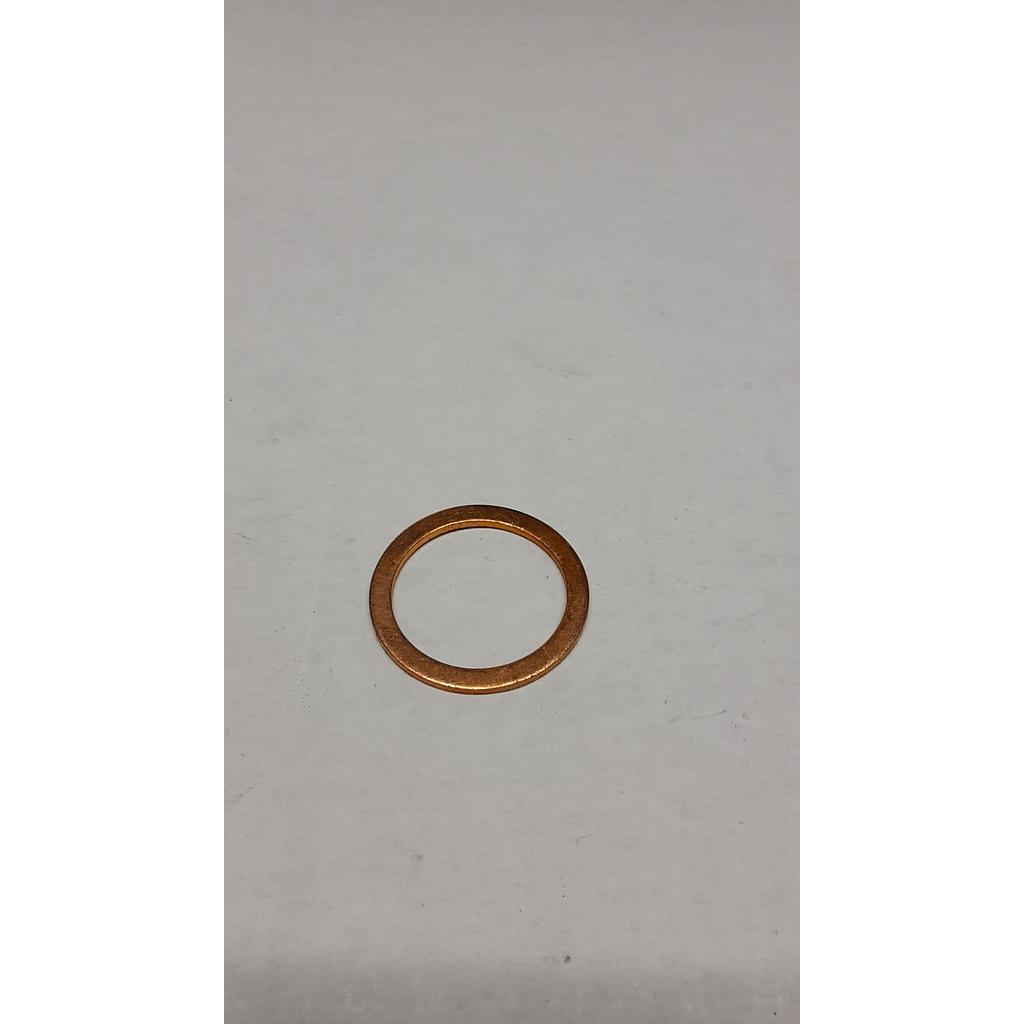 Anello rame portalivello dimens. 27 x 21,5 x 1,5 mm