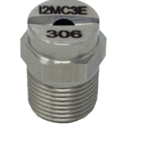 Ugello a getto piatto inox 303 - attacco 1/4" Gas Maschio - C3E-08/95 art. I1MC3E089 - Euspray
