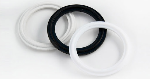 Guarnizione per Raccordi Clamp in Silicone Bianco FDA - 1 1/2&#34; - 3-A 40MP