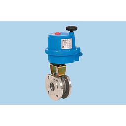 Valvola sfera Wafer inox 316 PN16 DN15 (721000) + Attuatore Elettrico 24V AC-DC - VB015 - Cod.8E00500204 - Valbia
