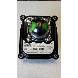 Box micro Mod. MBX10EM2 - 2 Contatti Micro Elettromeccanici SPDT - Completo di Kit Adattamento Squadrette in AISI304 - Completo di Kit Viti per Squadrette - Sirca