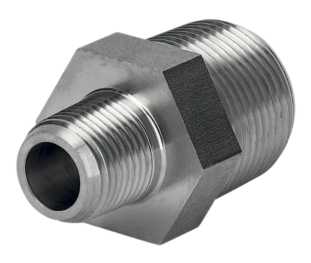 Nipplo Esagonale Ridotto A105 S3000 ASME B16.11 - Filettatura NPT - 1 x 1/2"