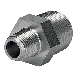 Nipplo Esagonale Ridotto A105 S3000 ASME B16.11 - Filettatura NPT - 1 x 1/2"