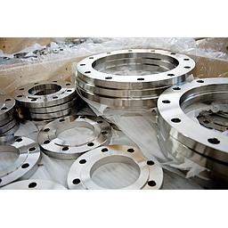 Flangia piana Forgiata inox aisi 304/304L PN16 DN300 - EN1092-1 Type 01/A - ASTM A182