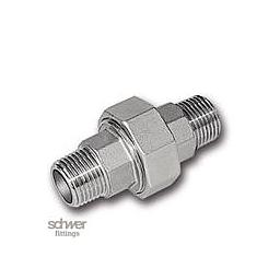 Bocchettone inox aisi 316 - Filettato m.m. Gas Conico 3/4" - Tenuta conica - cod.GF-149C34-5i - SCHWER