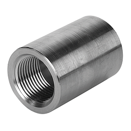 Manicotto Inox AISI 304L S3000 ASME B16.11 - Filettatura Gas - 2"