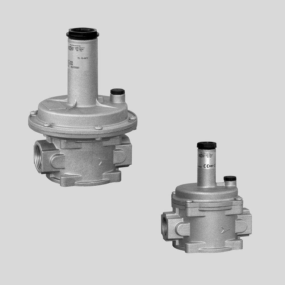 Valvola di Sfioro mod. MVS/1   3/4"ff - Versione B-VS03 - Pressione Max 1 Bar - Campo 30/110 mBar - Mod.013675