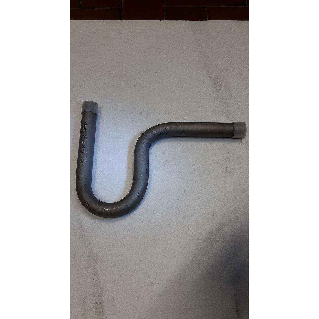 Sifone ad "U" - Inox Aisi 316 - Filettato Maschio 1/2" NPT alle due estremità - Ricavato da tubo SCH80 A182 316 Senza Saldatura - Mod.SU2.080.16 - Sim.