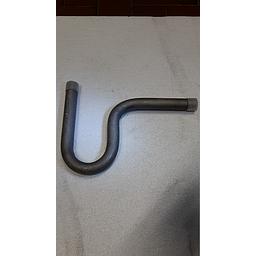 Sifone ad "U" - Inox Aisi 316 - Filettato Maschio 1/2" NPT alle due estremità - Ricavato da tubo SCH80 A182 316 Senza Saldatura - Mod.SU2.080.16 - Sim.