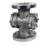Indicatore di passaggio flangiato PN16 DN150 - corpo in ghisa - 2 vetri in Borosilicato , Guarnizioni di tenuta in Teflon - Cod.164A13.00 