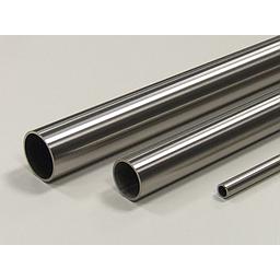 Tubo tondo inox Aisi 316 - Lucido Esterno - Satinato Interno - Alimentare EN 10357 DIN 40 x 1,5 mm (Diametro Esterno 40 mm)