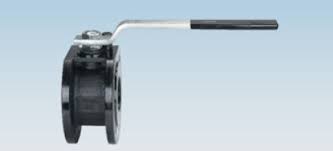 Valvola sfera WAFER, corpo da fusione A105, sfera inox aisi 304, Debordante, tenuta in PTFE, -10 / 180°C, PN10/16 DN65, Mod. MOON