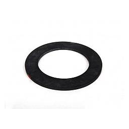 Guarnizione in gomma telata sp.3 mm - Per flange PN6 DN350 - tipo FF - ø 490x356 con 12 fori ø 22 int. 445 