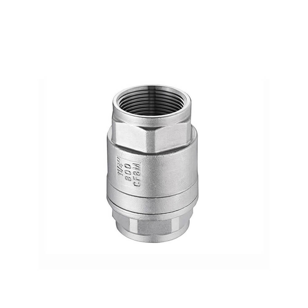 Valvola di Ritegno - GTC - Con Molla - Corpo in Inox AISI 316 - Tenuta VITON - 3/4"