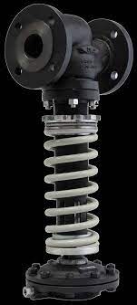 Riduttore di Pressione Autoazionato con Soffietto "RD10" DN40 PN16/25 Mat: Ghisa sferoidale EN-GJS-400-18 - Otturatore Top Guide Quick Opening, Tenuta Metallica, Sede e Otturatore A182 F304 , Testata AR100 per Riduttore di Pressione Mat: Ghisa sferoidale EN-GJS-400-18 Campo di riduzione 4,5÷7 Bar 