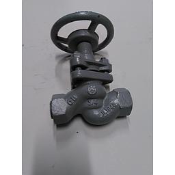 Valvola manuale a pistone, corpo in ghisa JL1040(GG25)PN16, attacchi filettati gas FF 3/4" - PASSAGGIO RIDOTTO - Bont