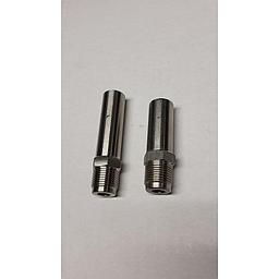 Tubetto rettificato diam. 16 mm in aisi 303 per livelletta - Lunghezza totale a misura: 62 mm