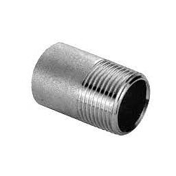 Tronchetto Inox AISI 316 - Filettatura Gas Conica - L=100 mm - 1/4"